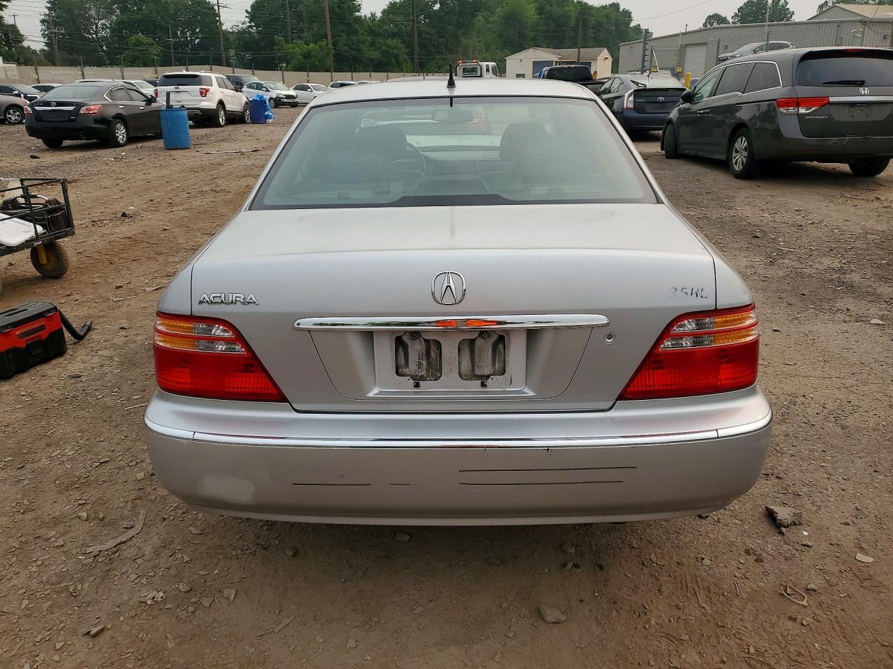2002 Acura 3.5rl Silver vin: JH4KA96602C016026