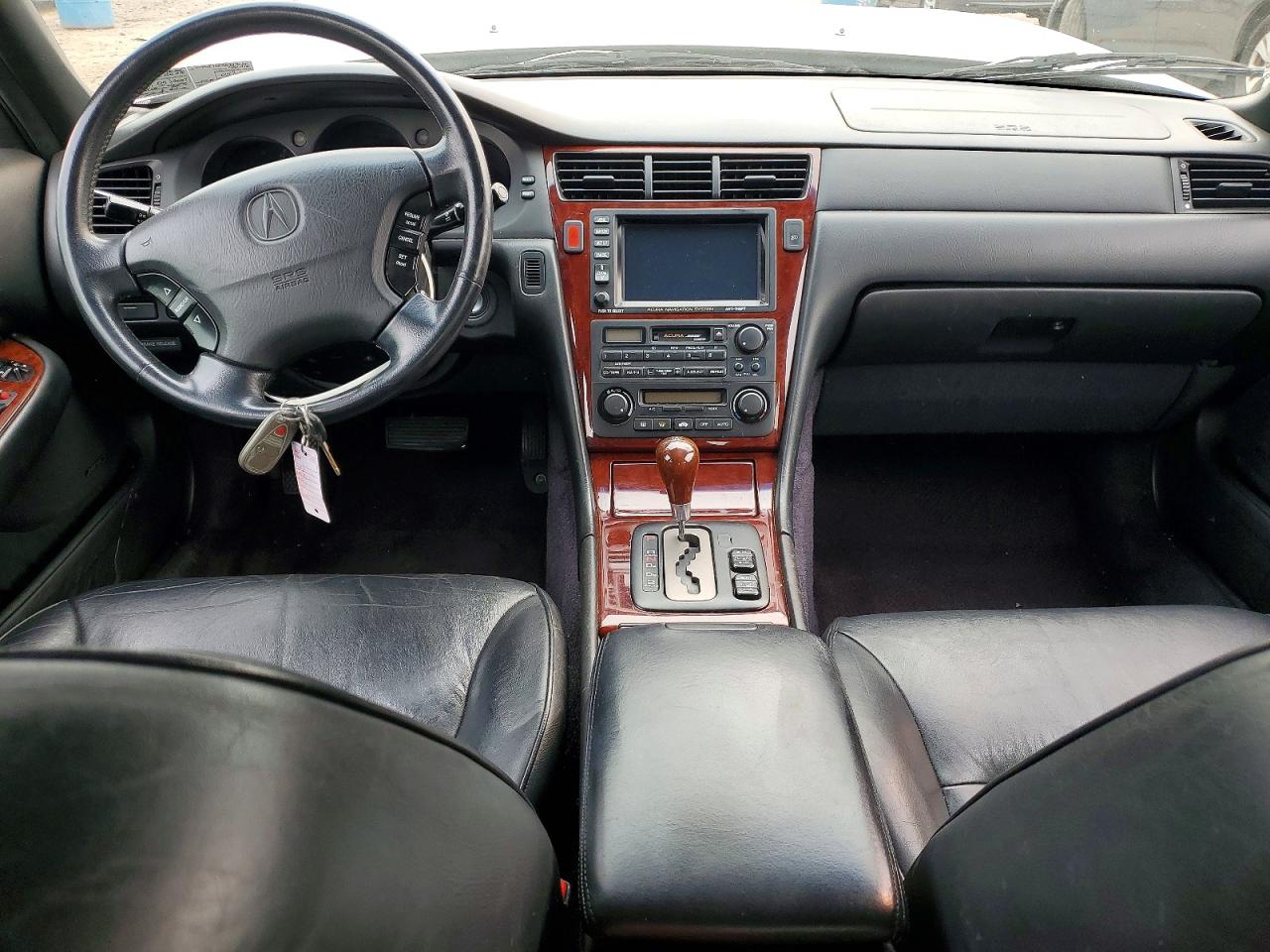 2002 Acura 3.5rl Silver vin: JH4KA96602C016026