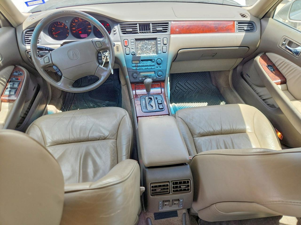1998 Acura 3.5rl Бежевый vin: JH4KA9661WC010287