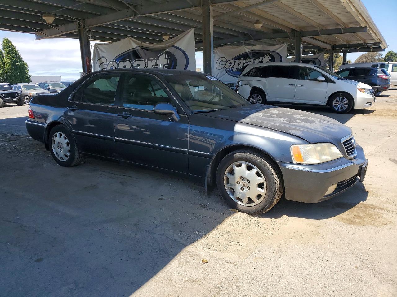 2004 Acura 3.5rl Gray vin: JH4KA96654C003890