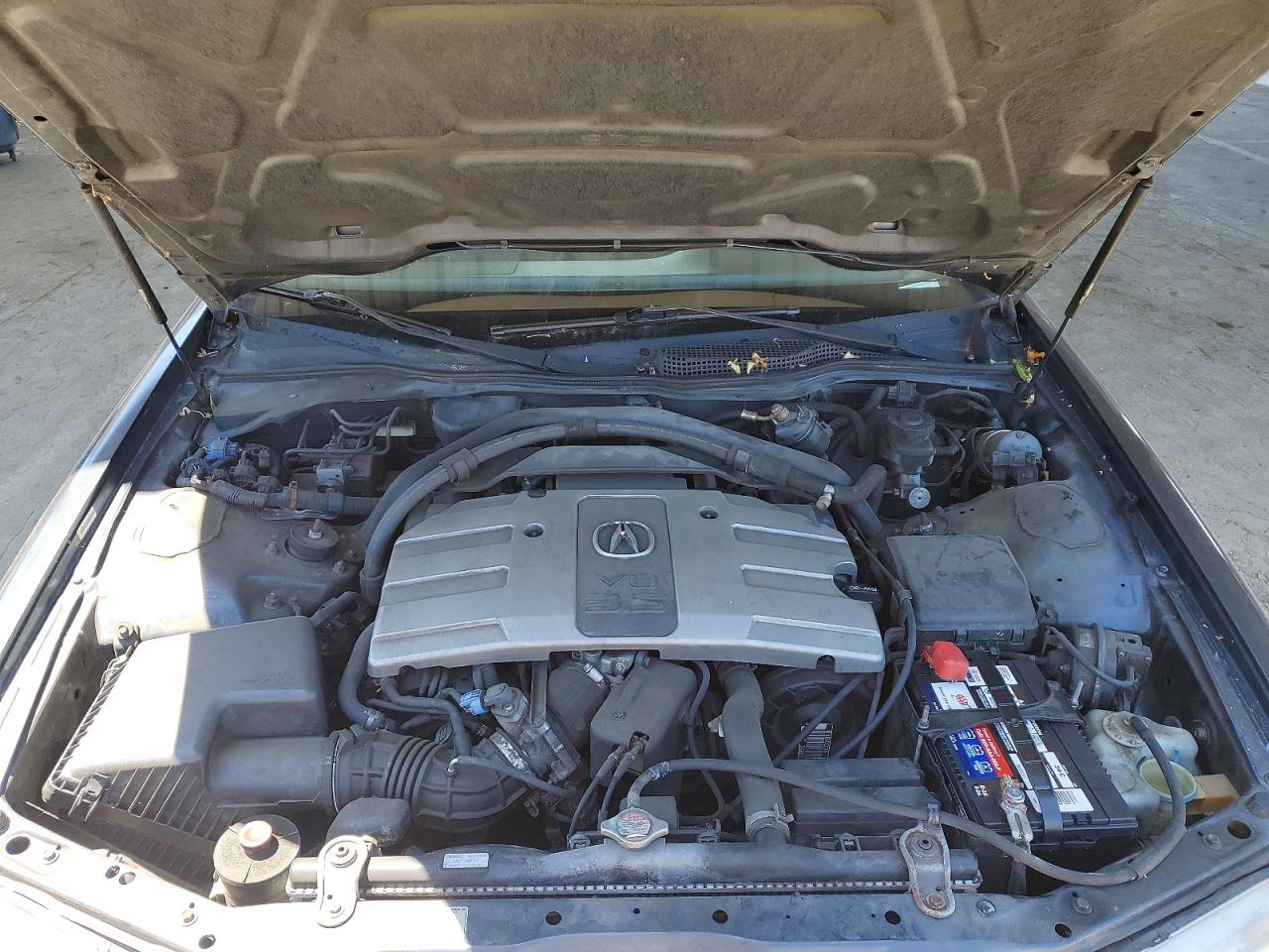2004 Acura 3.5rl Gray vin: JH4KA96654C003890