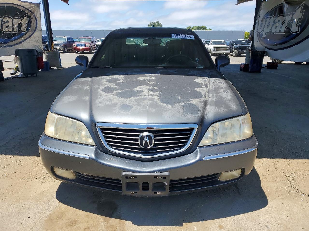 2004 Acura 3.5rl Gray vin: JH4KA96654C003890