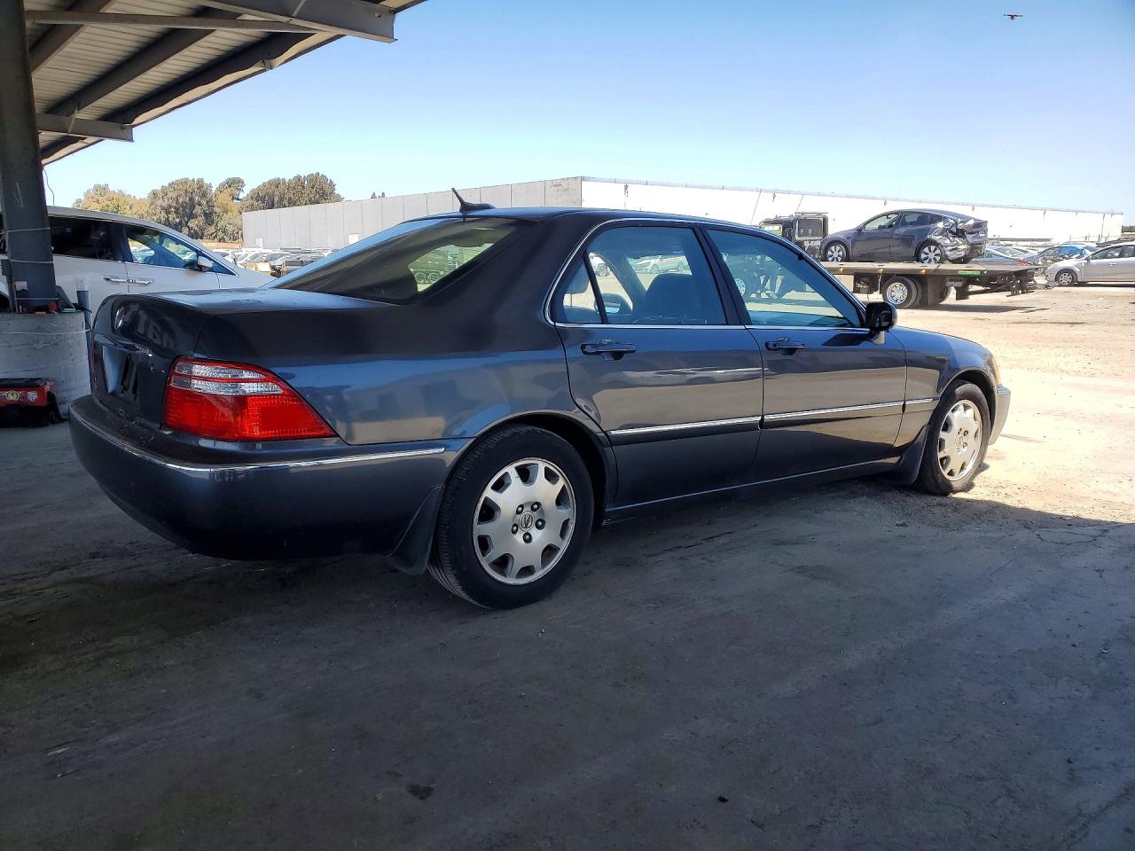 2004 Acura 3.5rl Gray vin: JH4KA96654C003890