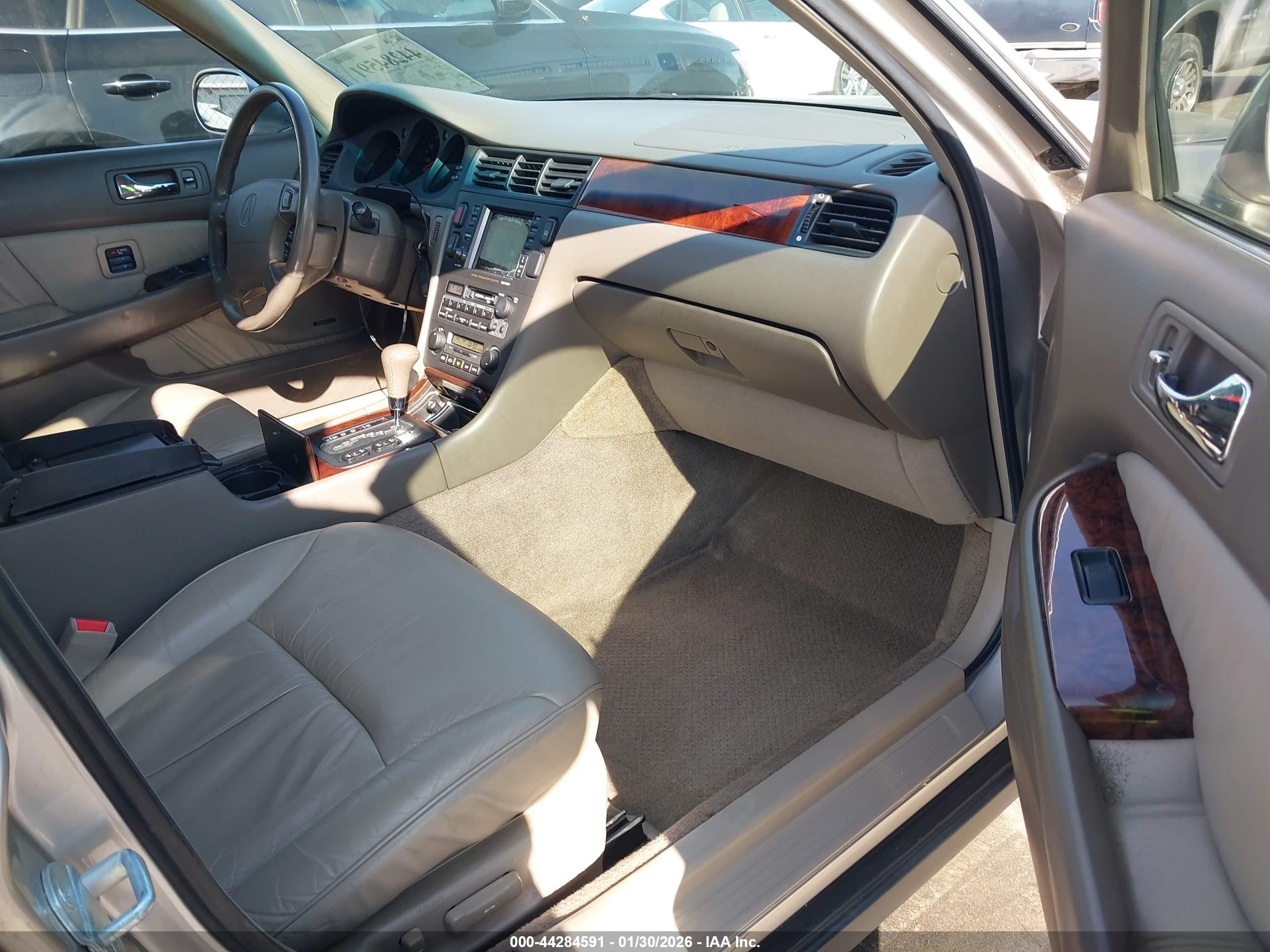 1997 Acura Rl 3.5 Silver vin: JH4KA9665VC013532