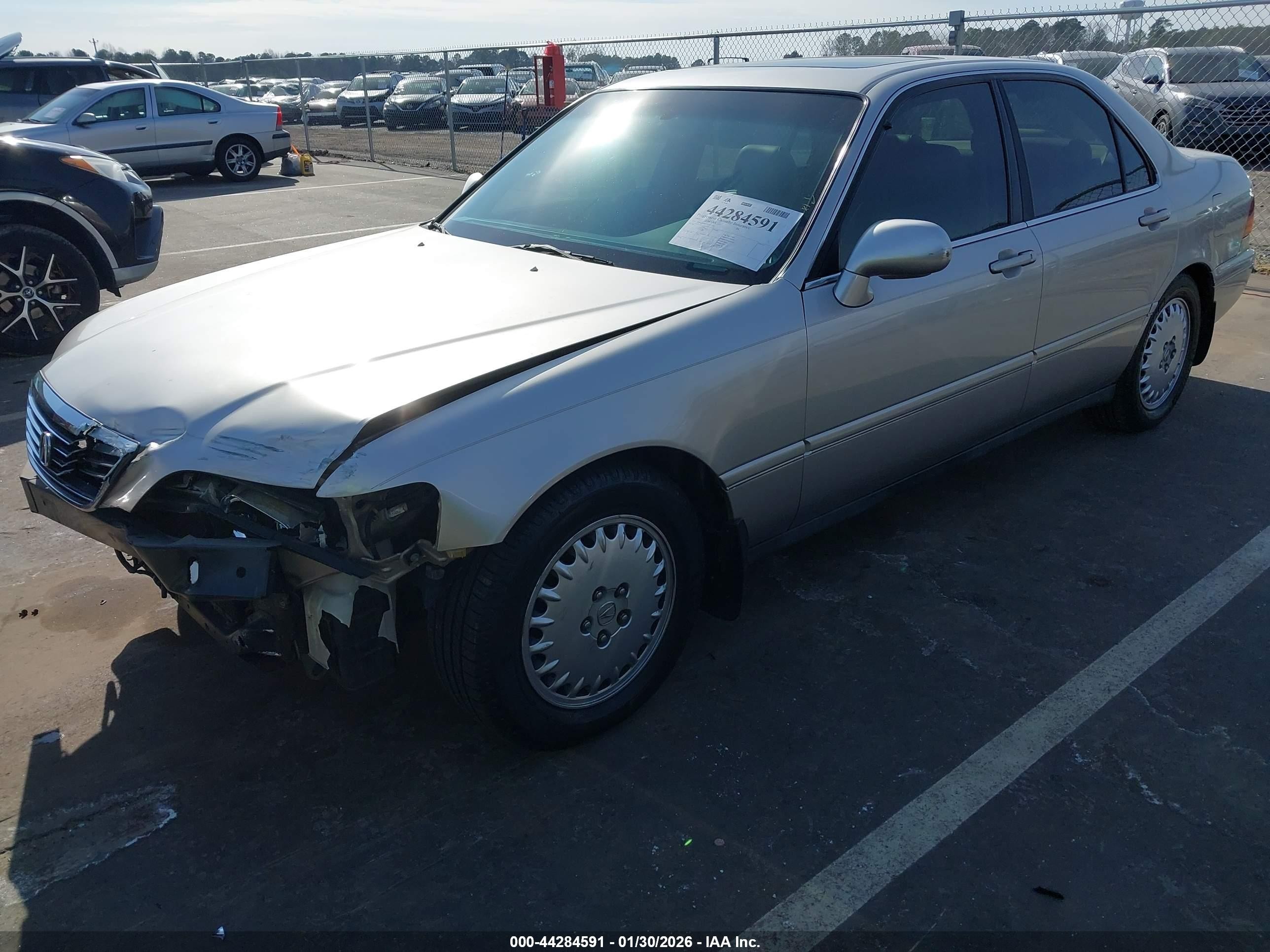 1997 Acura Rl 3.5 Silver vin: JH4KA9665VC013532