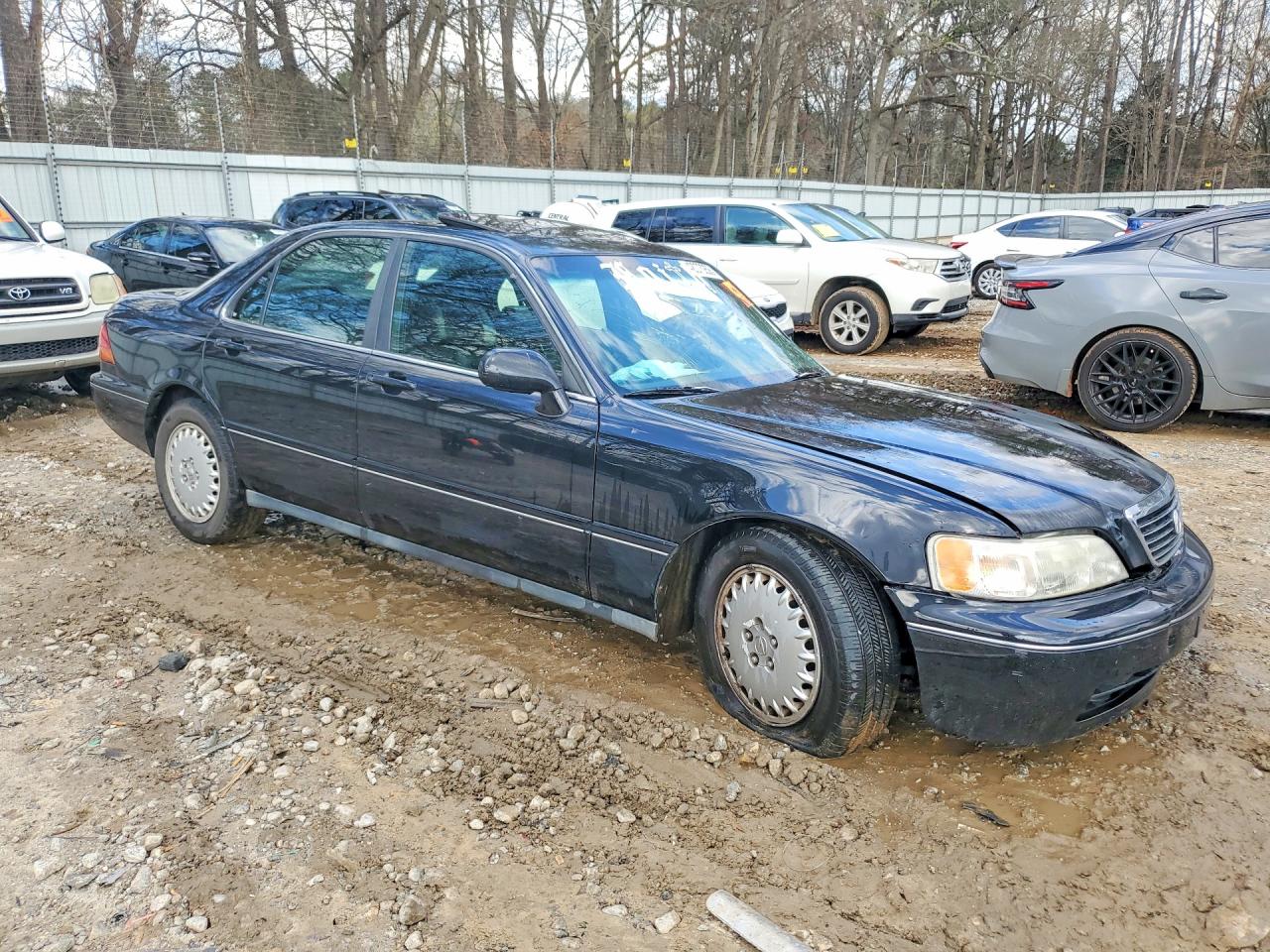 1997 Acura 3.5rl Black vin: JH4KA9667VC014567