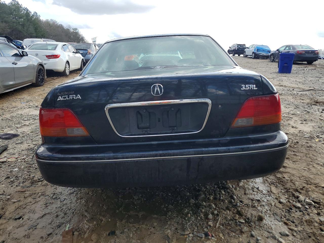 1997 Acura 3.5rl Black vin: JH4KA9667VC014567