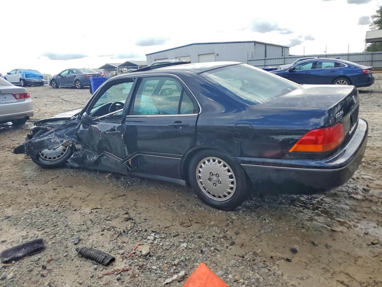 1997 Acura 3.5rl Black vin: JH4KA9667VC014567