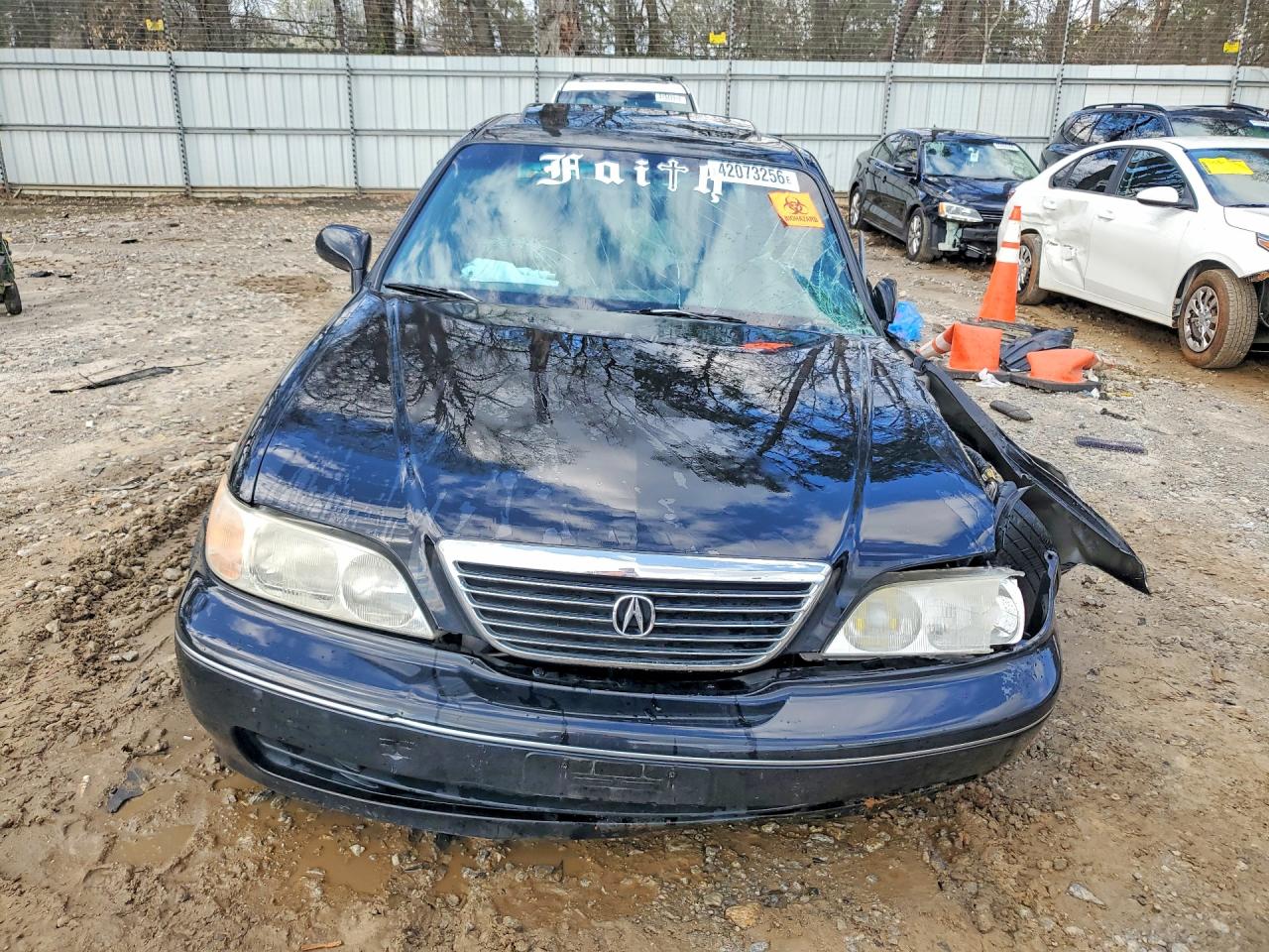 1997 Acura 3.5rl Black vin: JH4KA9667VC014567