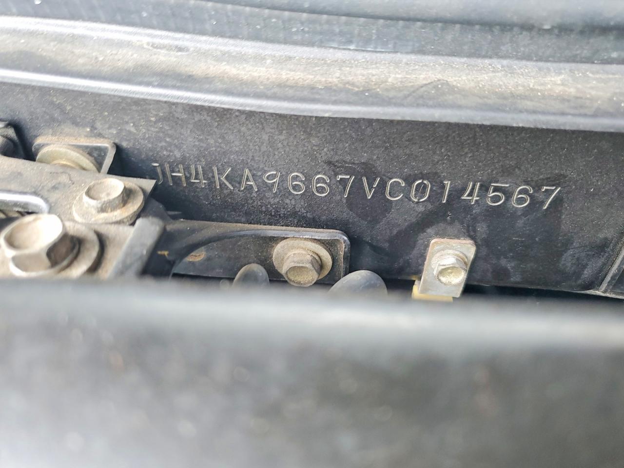 1997 Acura 3.5rl Black vin: JH4KA9667VC014567