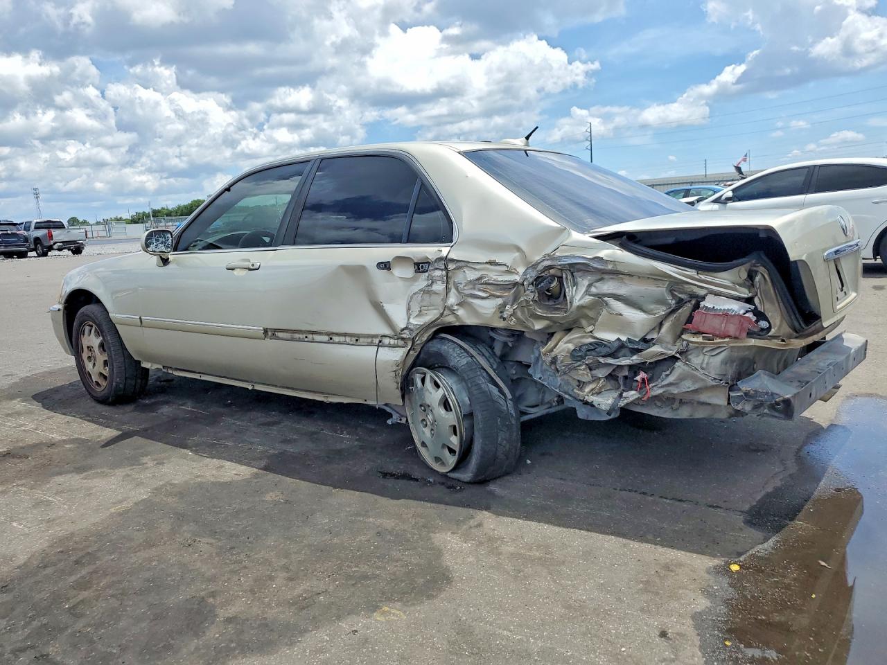 2004 Acura 3.5rl Желто-коричневый vin: JH4KA96684C002054