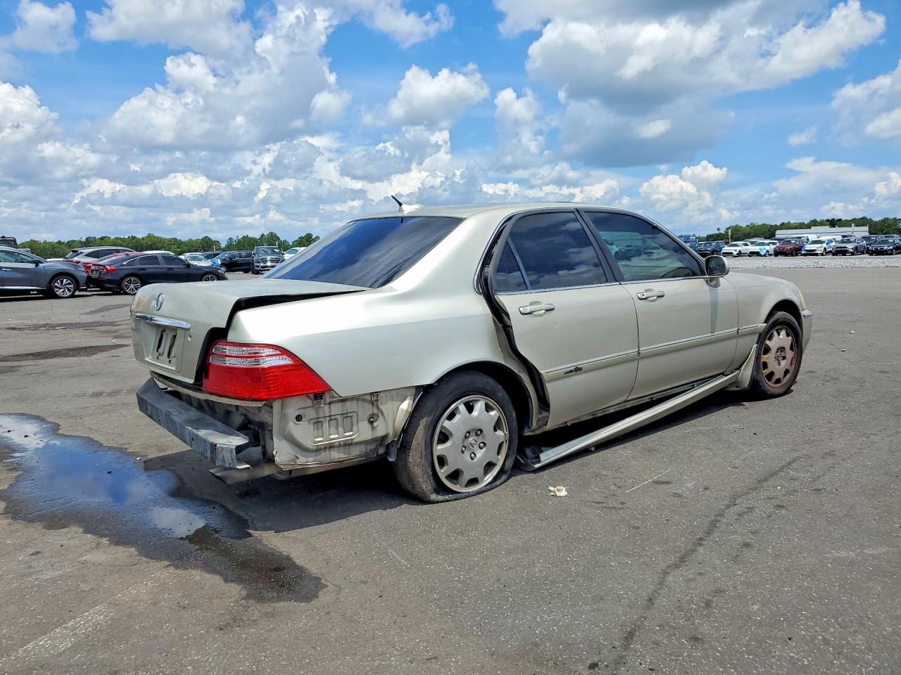 2004 Acura 3.5rl Желто-коричневый vin: JH4KA96684C002054