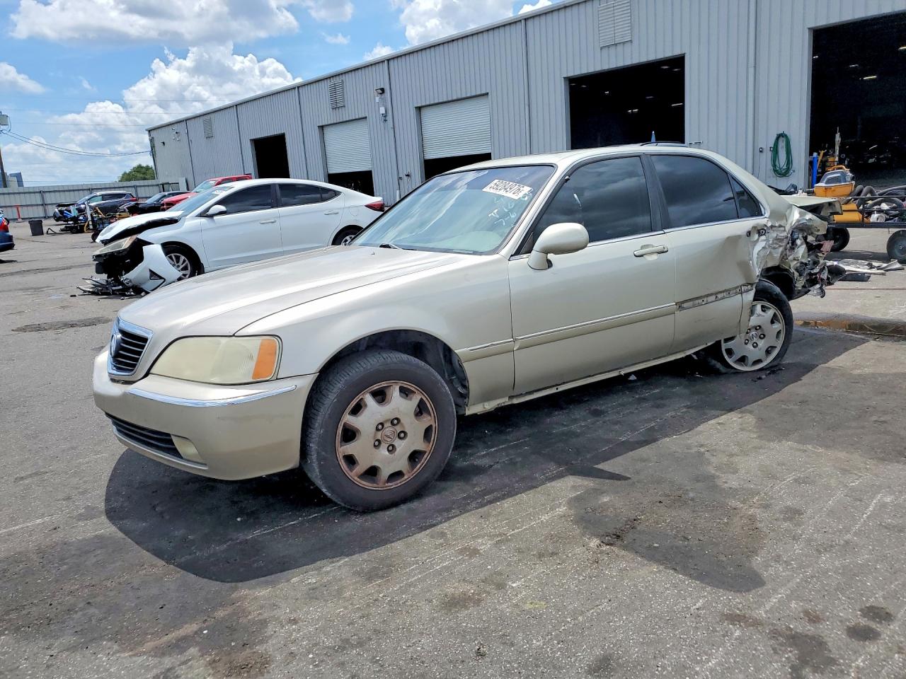 2004 Acura 3.5rl Желто-коричневый vin: JH4KA96684C002054