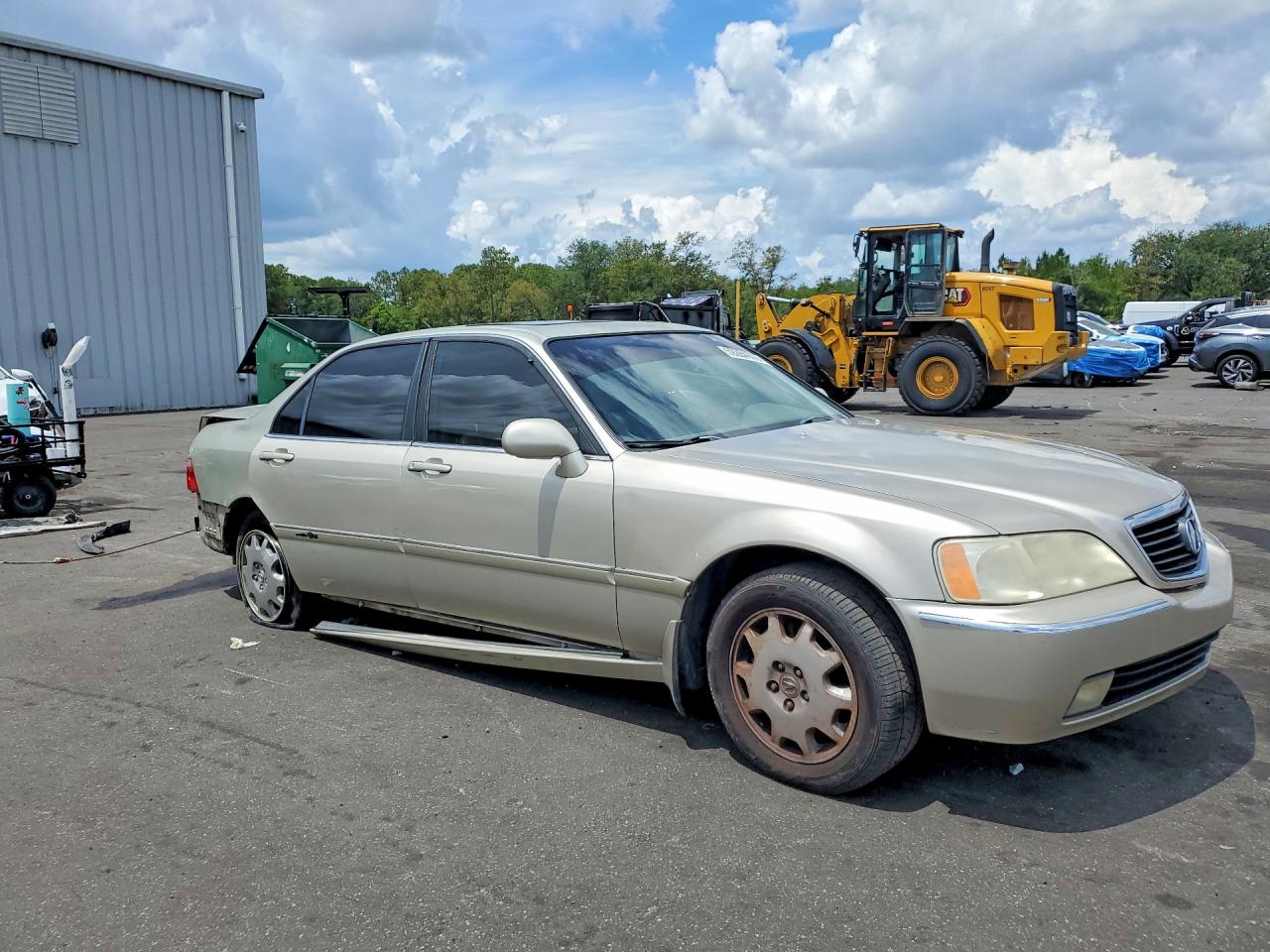 2004 Acura 3.5rl Желто-коричневый vin: JH4KA96684C002054