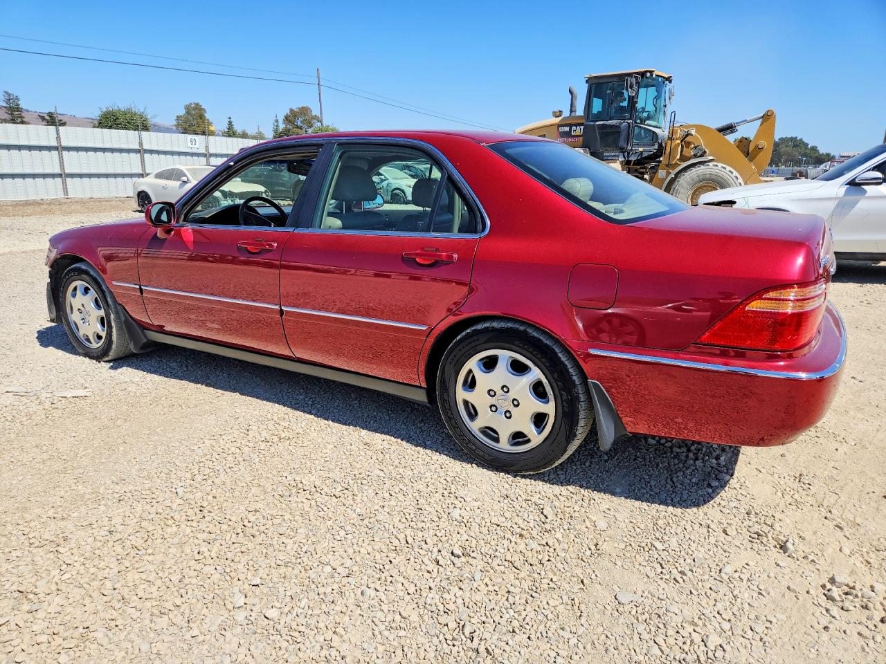 2000 Acura 3.5rl Burgundy vin: JH4KA9668YC013514