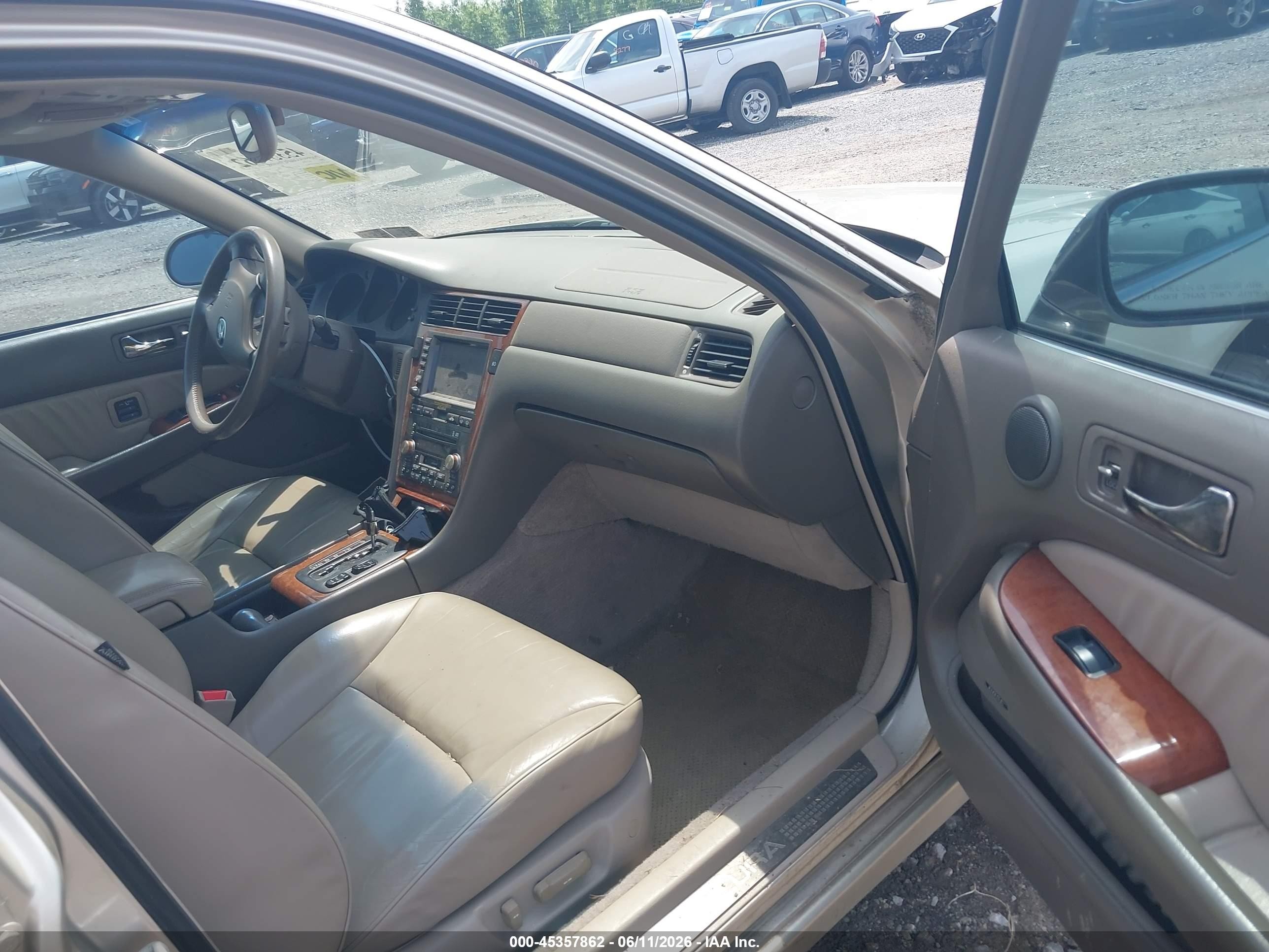 2004 Acura Rl 3.5 Gold vin: JH4KA96694C002984