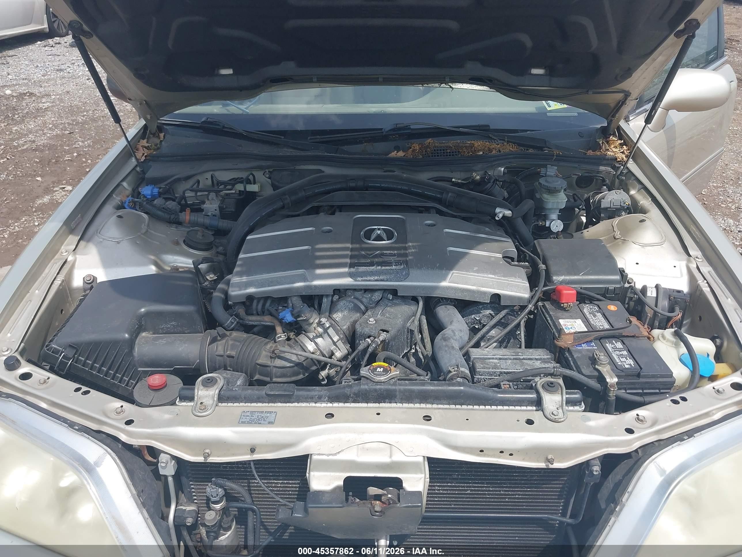 2004 Acura Rl 3.5 Gold vin: JH4KA96694C002984