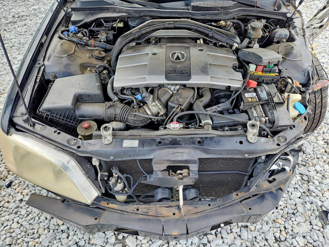 2004 Acura 3.5rl Черный vin: JH4KA96694C004296