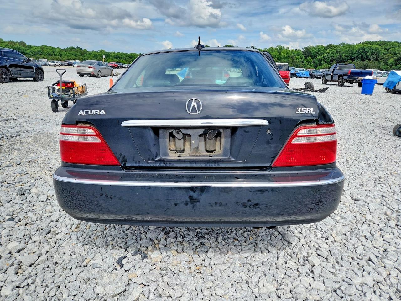 2004 Acura 3.5rl Черный vin: JH4KA96694C004296