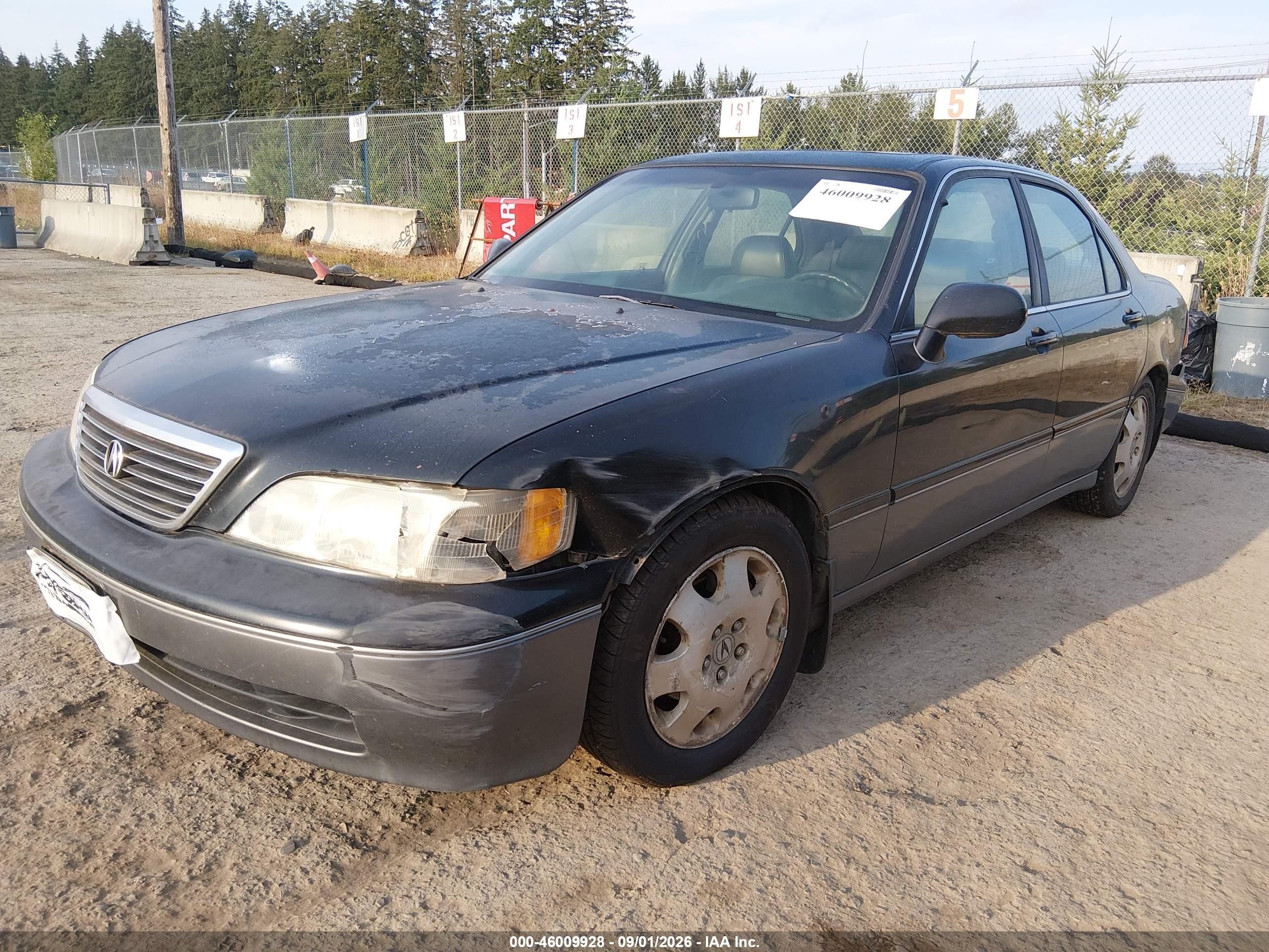 1998 Acura Rl 3.5 Black vin: JH4KA9684WC010687