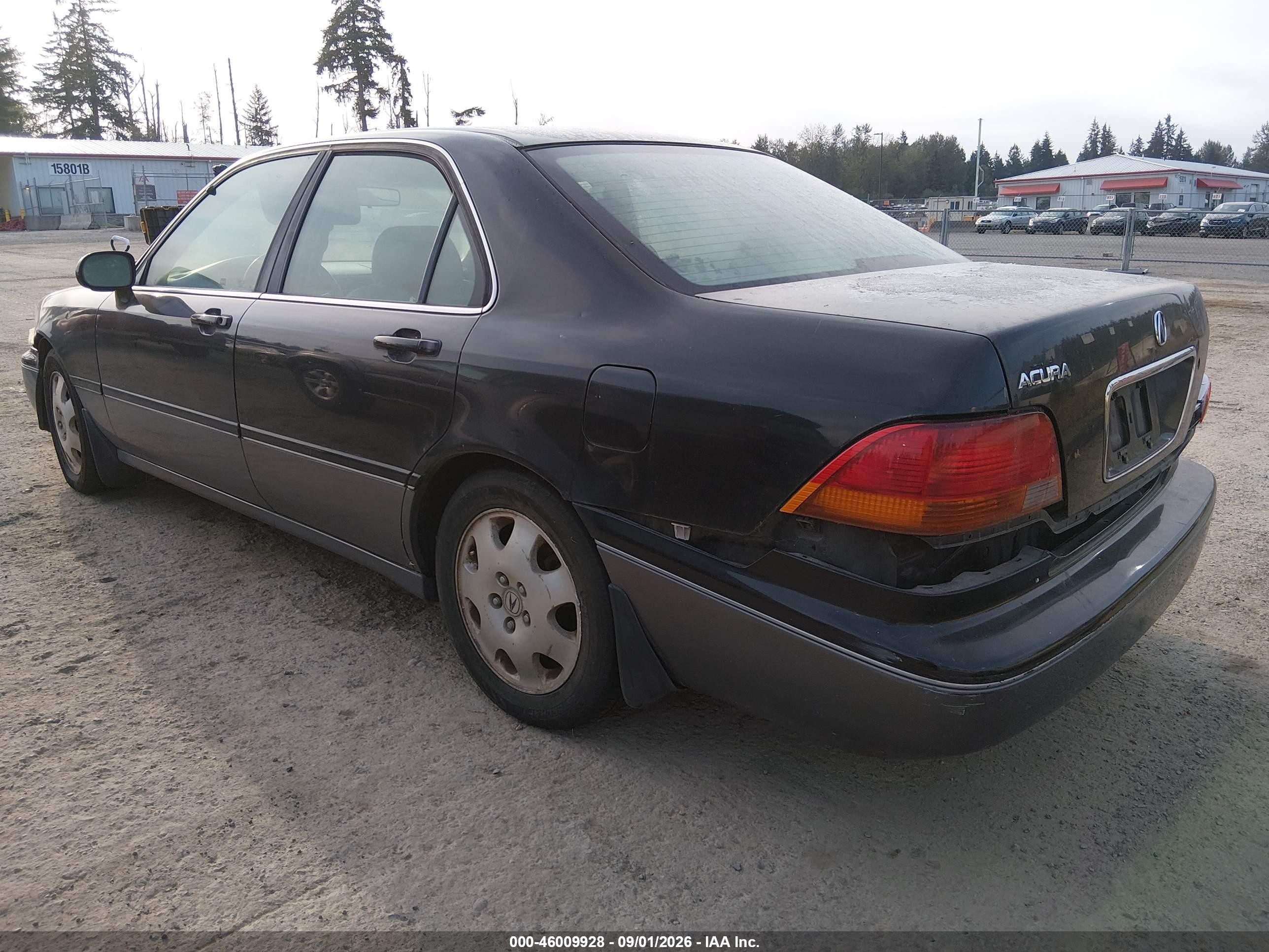 1998 Acura Rl 3.5 Black vin: JH4KA9684WC010687