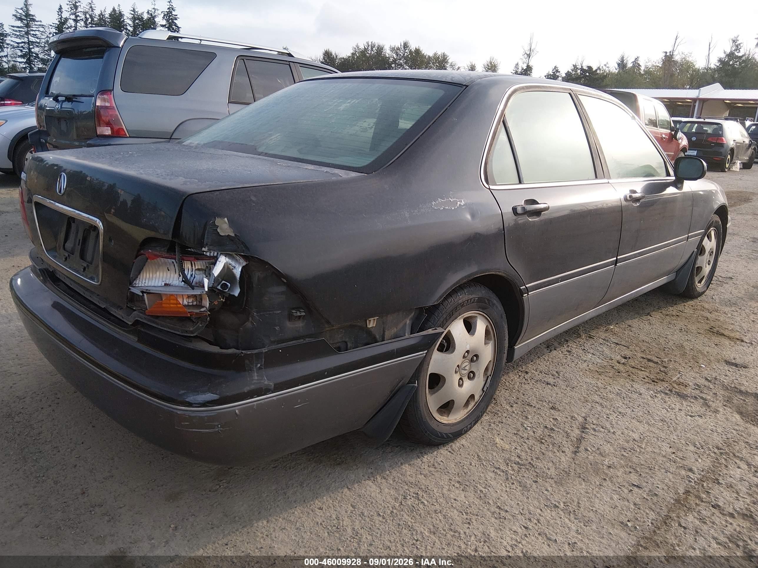 1998 Acura Rl 3.5 Black vin: JH4KA9684WC010687
