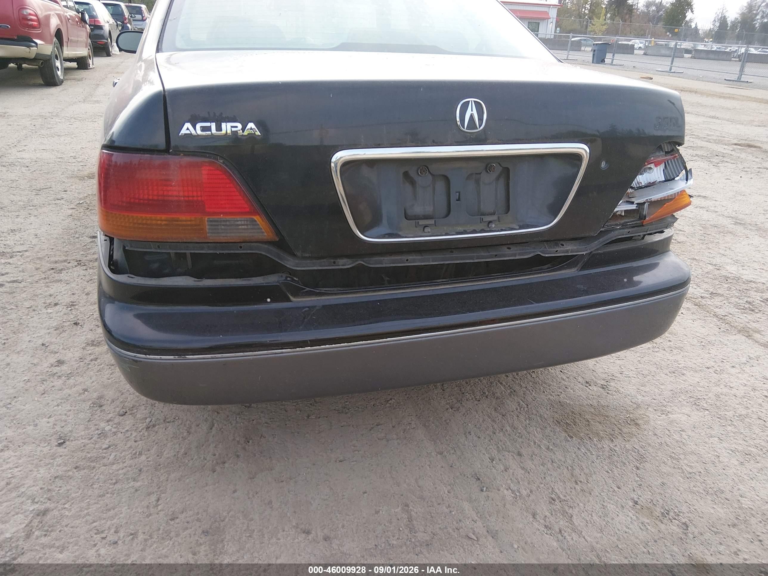 1998 Acura Rl 3.5 Black vin: JH4KA9684WC010687