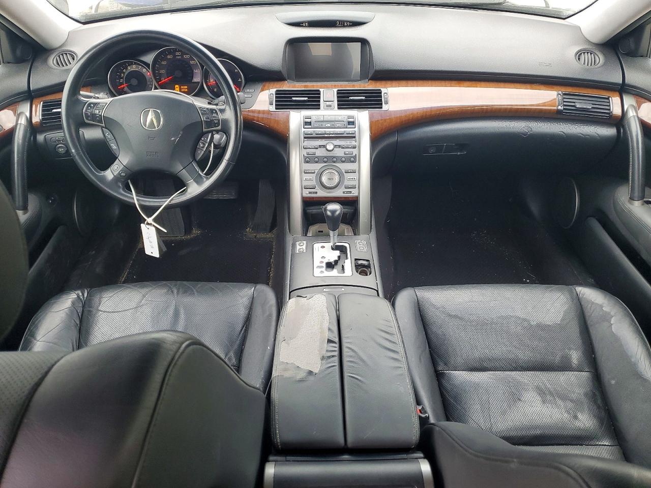 2005 Acura Rl Silver vin: JH4KB16505C009815
