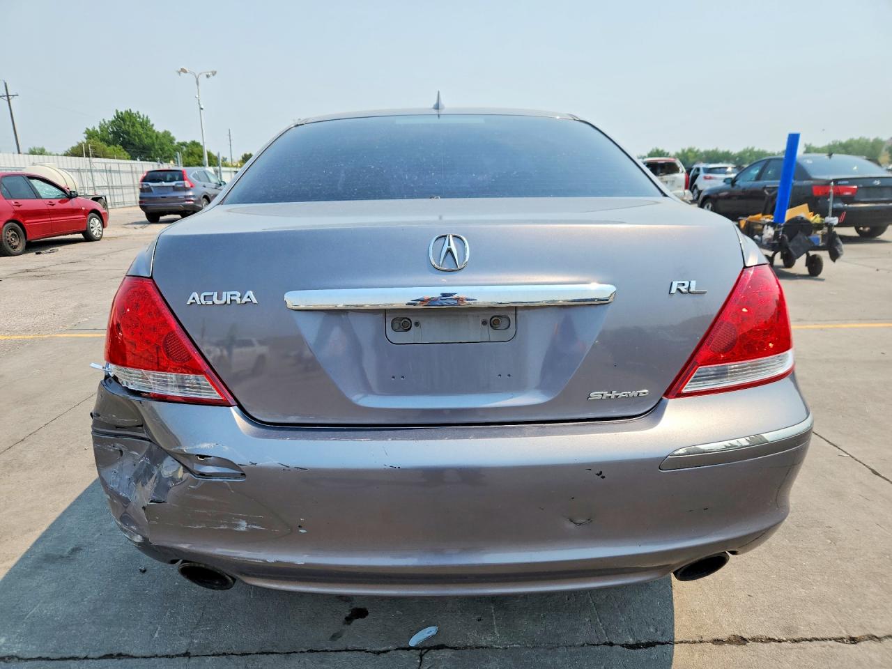 2005 Acura Rl Gray vin: JH4KB16505C017803