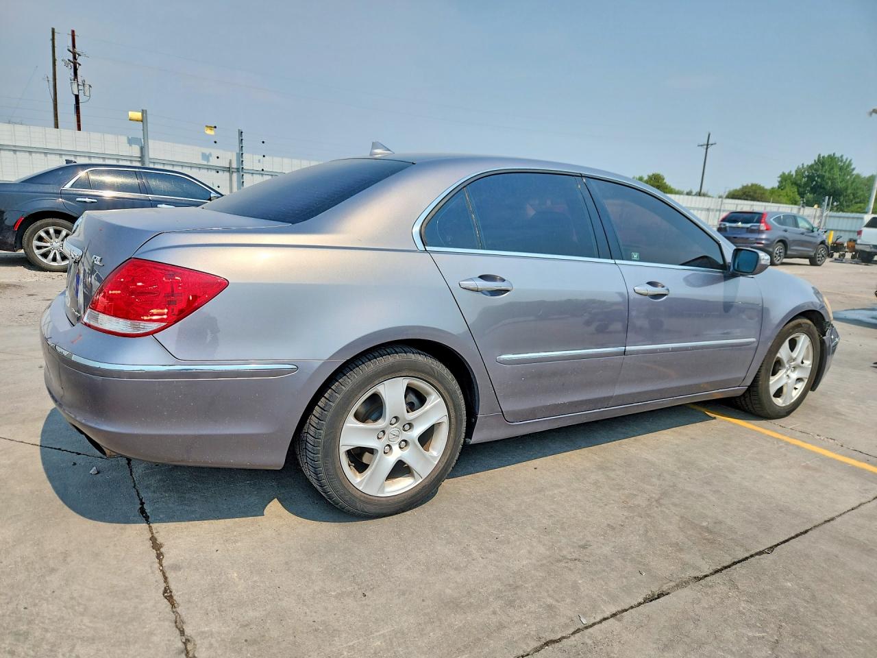 2005 Acura Rl Gray vin: JH4KB16505C017803