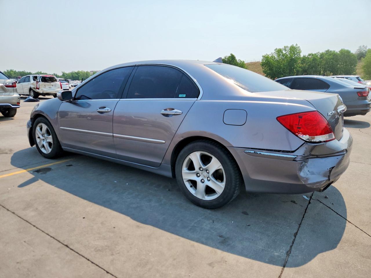 2005 Acura Rl Gray vin: JH4KB16505C017803