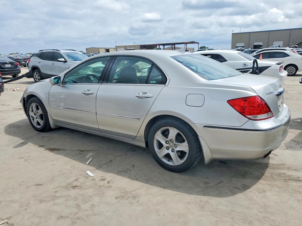 2006 Acura Rl Silver vin: JH4KB16506C007239