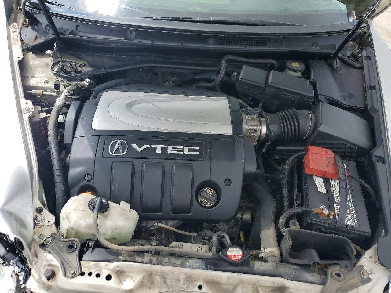 2006 Acura Rl Silver vin: JH4KB16506C007239