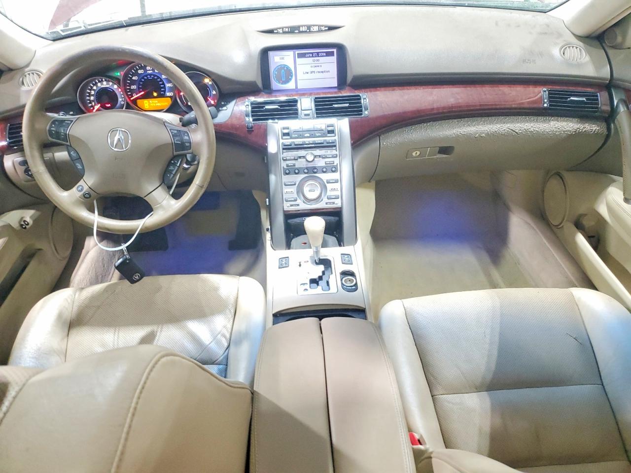 2008 Acura Rl Burgundy vin: JH4KB16508C003386