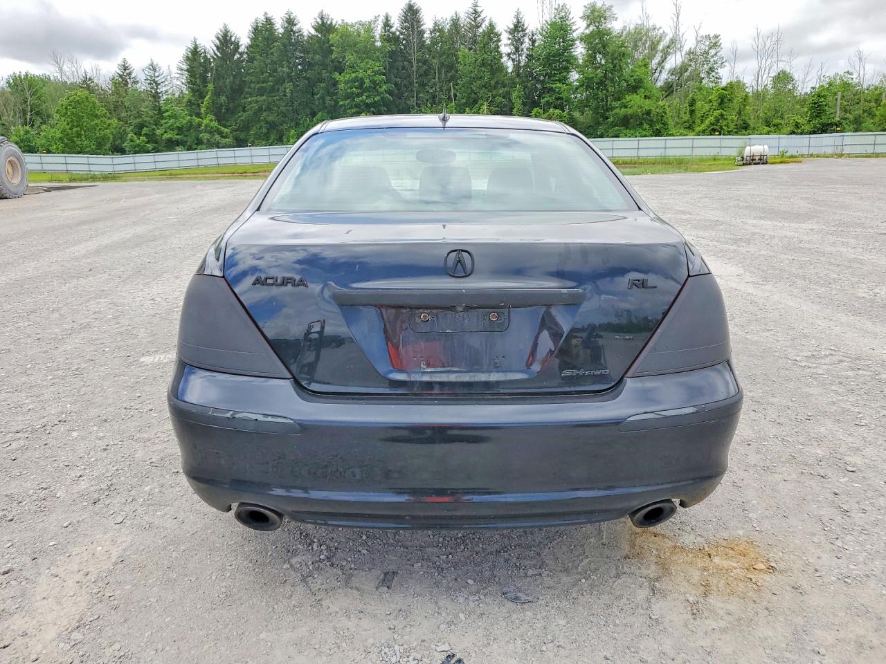 2006 Acura Rl Черный vin: JH4KB16516C004253