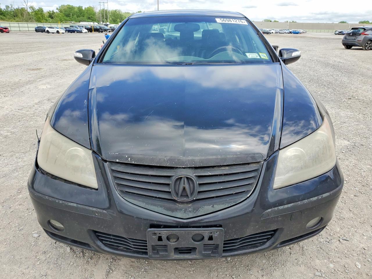 2006 Acura Rl Черный vin: JH4KB16516C004253