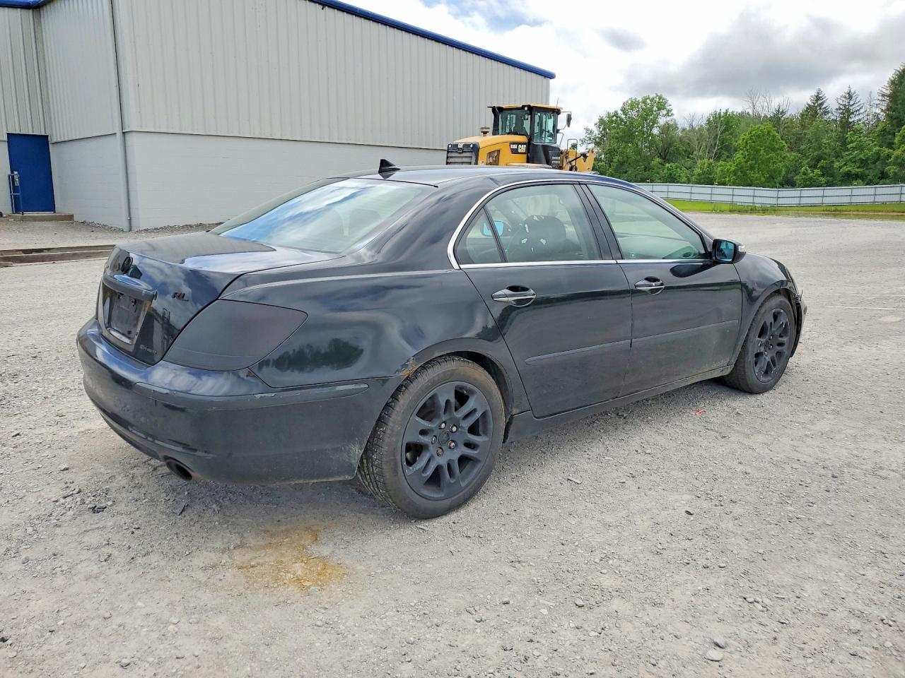 2006 Acura Rl Черный vin: JH4KB16516C004253