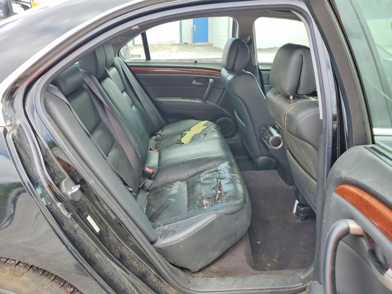 2006 Acura Rl Черный vin: JH4KB16516C004253
