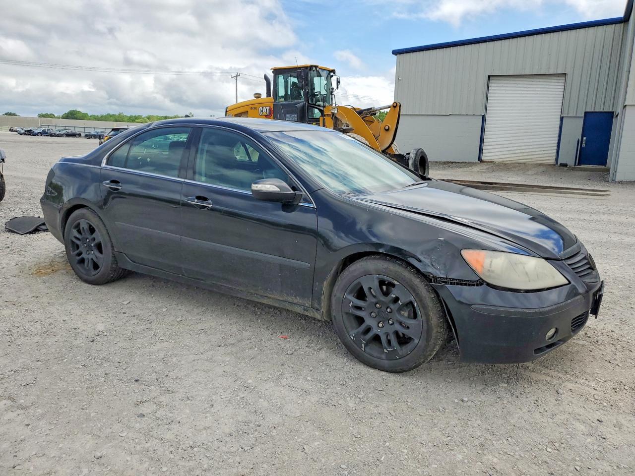 2006 Acura Rl Черный vin: JH4KB16516C004253