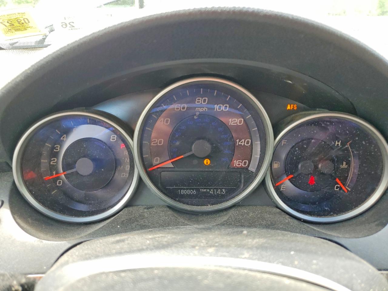 2006 Acura Rl Черный vin: JH4KB16516C004253