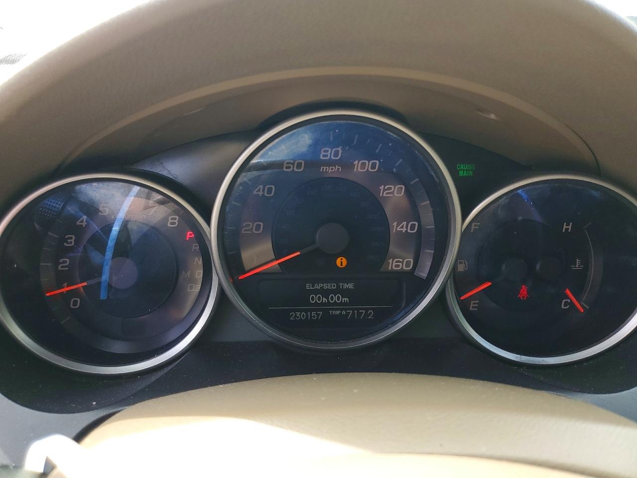 2006 Acura Rl White vin: JH4KB16516C004429