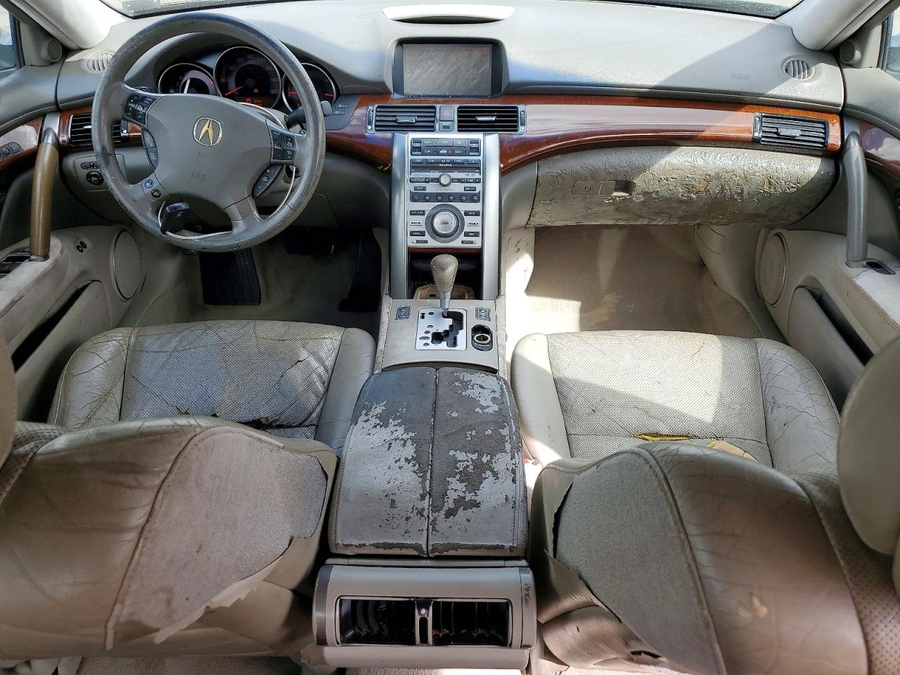 2006 Acura Rl Gray vin: JH4KB16516C006911