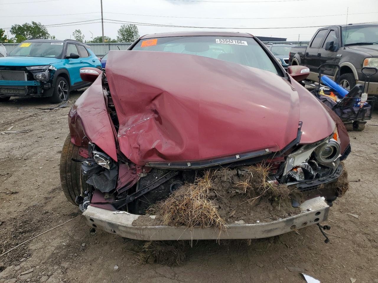 2006 Acura Rl Maroon vin: JH4KB16516C009288