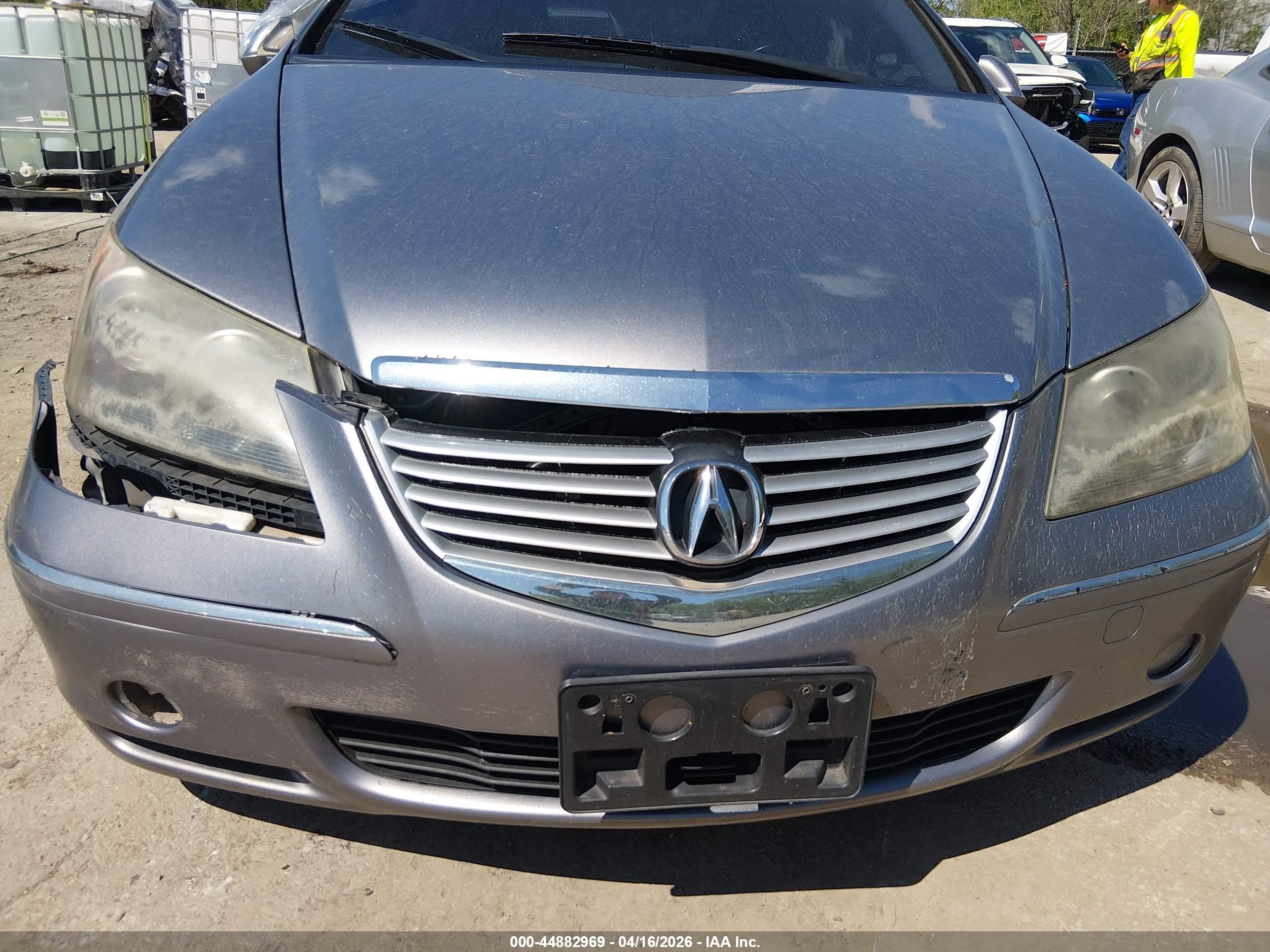 2007 Acura Rl 3.5 Серый vin: JH4KB16517C004075