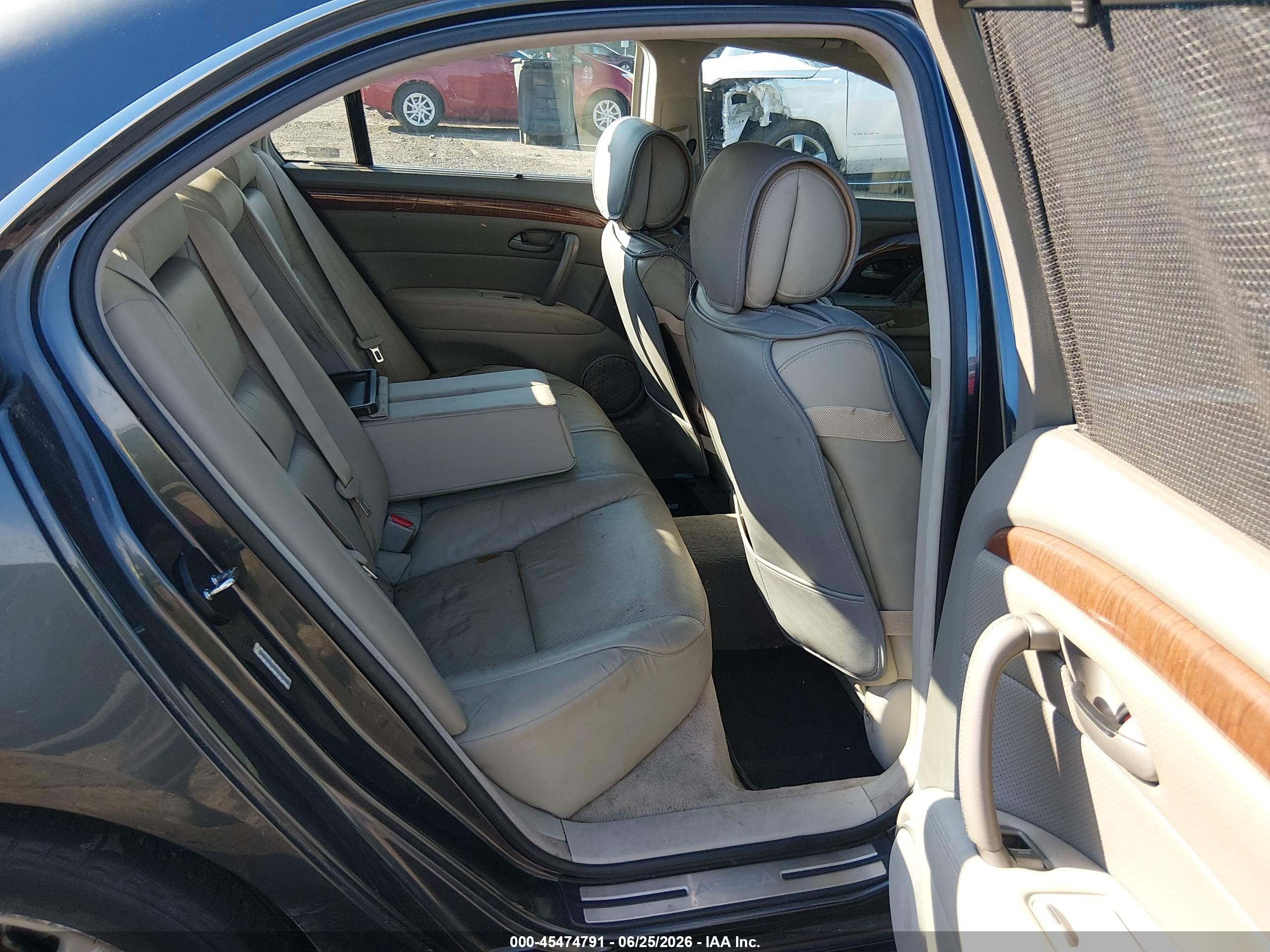 2005 Acura Rl 3.5 Gray vin: JH4KB16525C005118