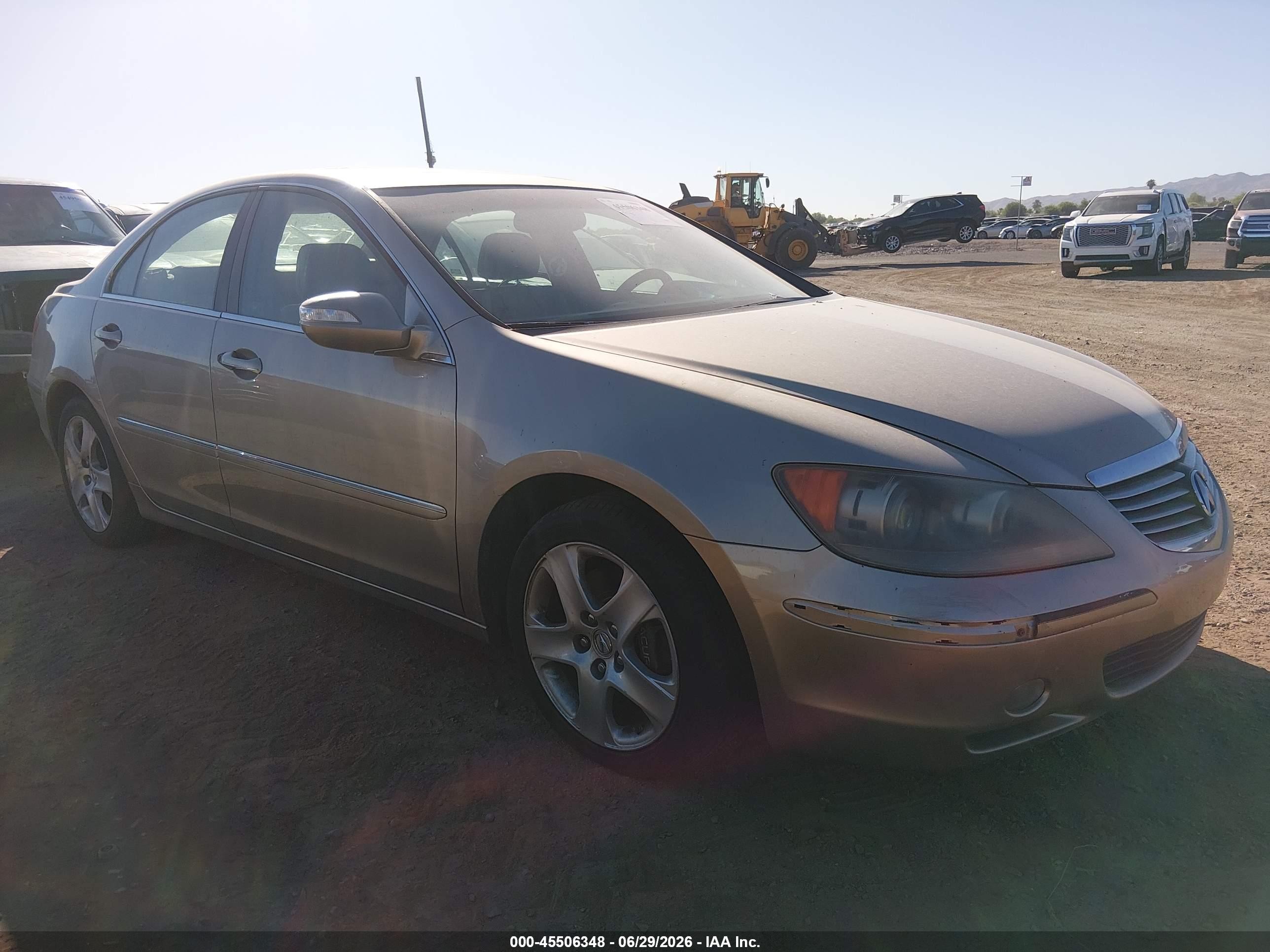 2005 Acura Rl 3.5 Gold vin: JH4KB16525C007788