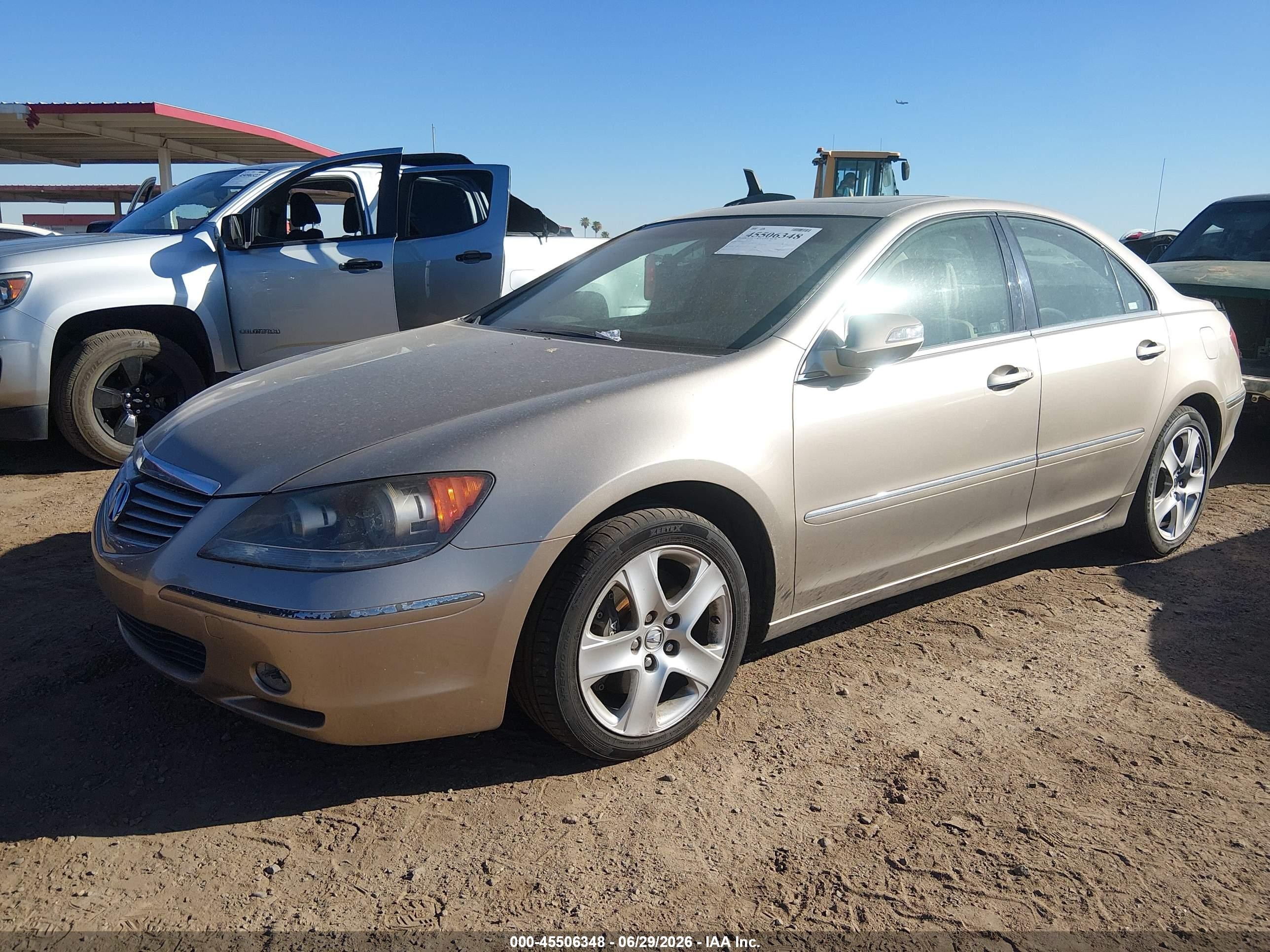 2005 Acura Rl 3.5 Gold vin: JH4KB16525C007788