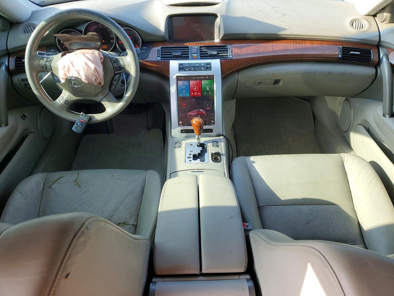 2005 Acura Rl Gray vin: JH4KB16535C001238