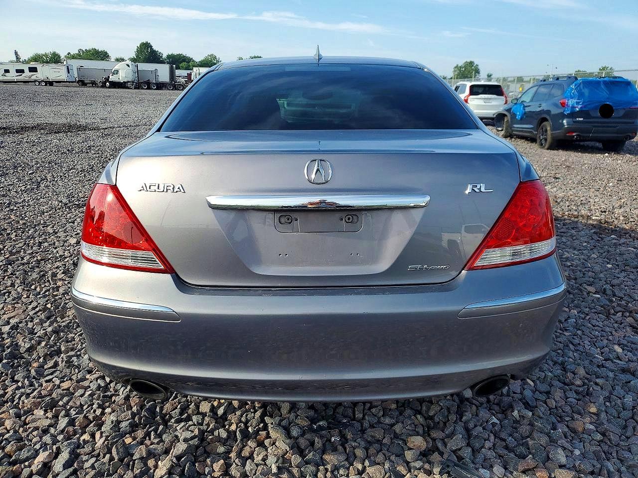 2005 Acura Rl Gray vin: JH4KB16535C001238
