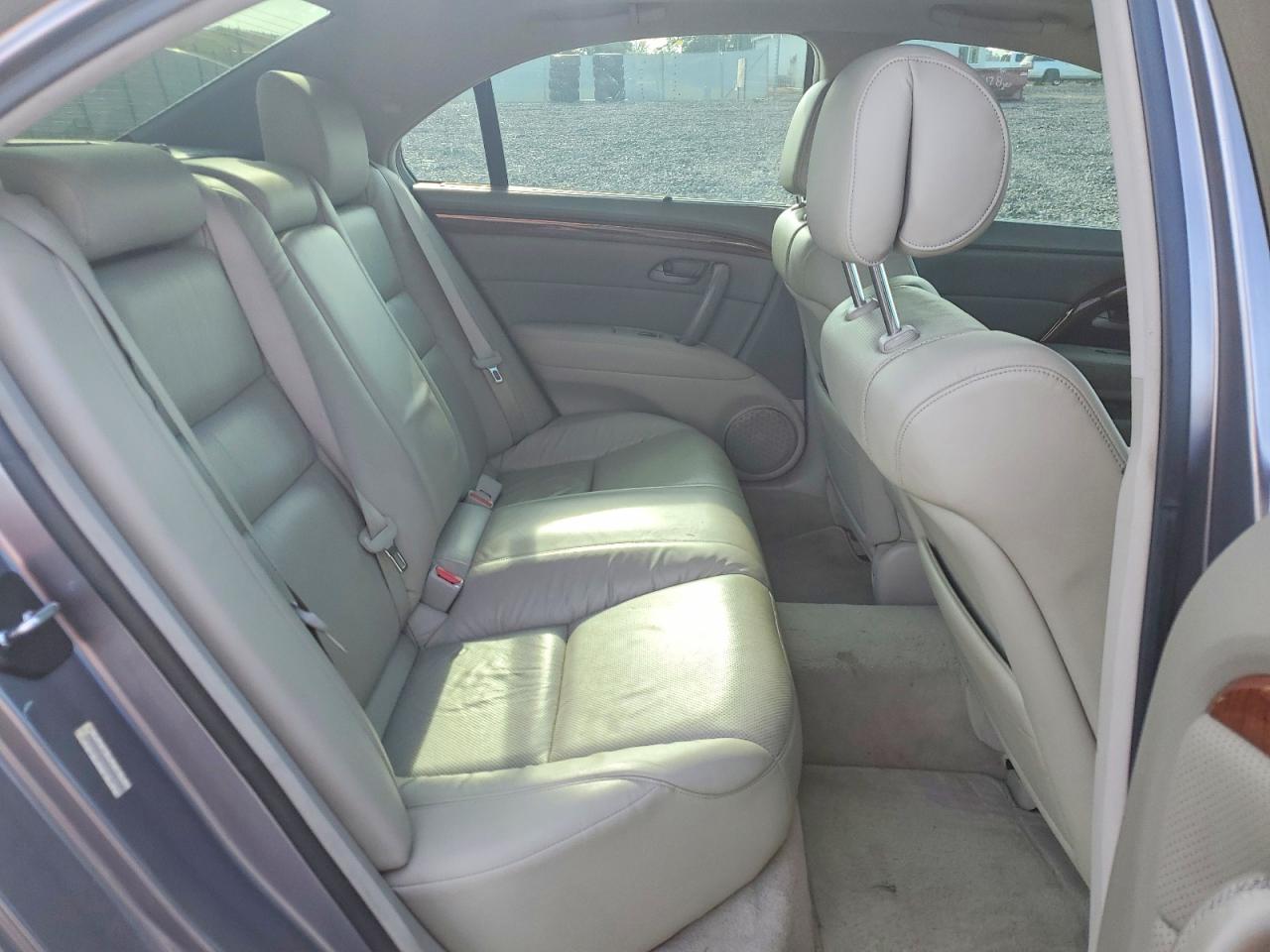 2005 Acura Rl Gray vin: JH4KB16535C001238